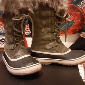 Nib sorel joan of artic boot womens 7